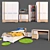 Titouan Children's Furniture Set 3D model small image 3