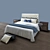 Modern Cloth Bed 3D model small image 1