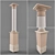 Elegant Classical Column 3D model small image 1