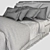 Ralph Lauren Bed Set - Luxe Sleep 3D model small image 3