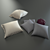 Cozy Cushion Collection 3D model small image 1