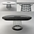 Elegant Marble Table - Studio Kononenko Design 3D model small image 1