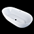 Luxury Rectangular Bath: Ravak Freedom 3D model small image 1