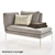 Monaco Chaise Lounge  Elegant and Inviting 3D model small image 1