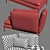 Monaco Chaise Lounge  Elegant and Inviting 3D model small image 3