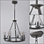 Hinkley Dakota 4788OZ Chandelier 3D model small image 1