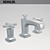 Elegant Margaux Mixer 3D model small image 1