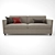 Modern Minimalist Sofa | Dryden Apartment Design 3D model small image 2