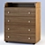 "Umka" Changing Table: Stylish and Functional 3D model small image 1