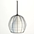 Elegant Cage Pendant Light 3D model small image 2