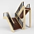 Modern Wooden Staircase 3D model small image 1