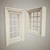 Vintage Old Door and Window 3D model small image 1