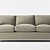 Modern Classic Baker Cinema Sofa 3D model small image 2