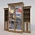 Corona Material Cupboard | 2400mm Height & Width 3D model small image 1