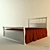 Elegant Miassmobili "Bristol: Bed 3D model small image 2