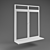 Durable Plastic Window: Brighten Your Space 3D model small image 1
