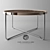 Versatile Tray Table with Refined Handle 3D model small image 1