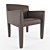 Luxury Meridiani Tautou Armchair 3D model small image 1