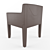 Luxury Meridiani Tautou Armchair 3D model small image 2