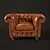 Timeless Elegance: Cromwell Chesterfield Chair 3D model small image 2