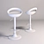 Modern Bar Stool: Versatile and Stylish 3D model small image 2