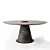 Rustic Mood: Modern Metal & Wood Table 3D model small image 2