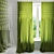 Elegant Tucked Curtains 3D model small image 1