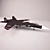 Revolutionary Su-47 "Berkut" Jet 3D model small image 1