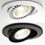 Versatile Rotating Recessed Spot 3D model small image 1