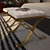 Elegance in Seating: Christopher Guy Bench 3D model small image 2