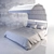 Futuristic Canopy Bed: Sleep in Style! 3D model small image 2