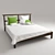 Elevate King-Size Bed 3D model small image 1