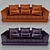 Luxurious Culebra Sofa: Modern Comfort 3D model small image 1