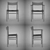 Modern Danish Design Chairs 3D model small image 3