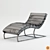 Stylish and Comfortable Chaise 3D model small image 3