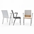 Versatile Stackable Chair - Picco Martela 3D model small image 2