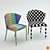 Modern Calligaris Amelie Chair 3D model small image 3