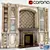 Classic Fireplace Wardrobe 3D model small image 1