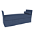 David Oliver Daybed: Contemporary Comfort 3D model small image 1