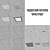 Versatile "Armstrong" Office Ceiling Kit 3D model small image 1