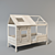 Child House Beds: Fun and Cozy Cots 3D model small image 3