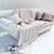 Modern Comfort Sofa 3D model small image 3