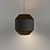 Harmonica Hanging Lamp 3D model small image 2