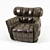 MIKI MAX Armchair - Modern Design 3D model small image 1