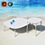 Tribù Tosca Low Tables: Timeless Elegance 3D model small image 1