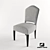 Glamourous Bacall Chair: Timeless Elegance 3D model small image 1