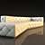 Custom-made Capitone Sofa: Stylish and Versatile 3D model small image 1