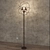 Elegant Iron Orb Floor Lamp 3D model small image 2