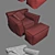 Comfort Reigns: Big Mama Armchair 3D model small image 3