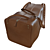 Leather Shoulder Bag 3D model small image 1